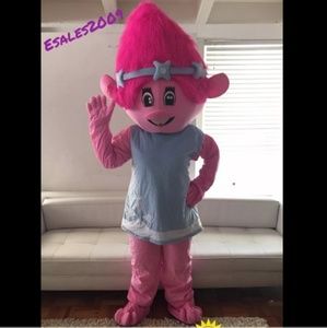 Poppy Trolls Mascot Costume - Adult